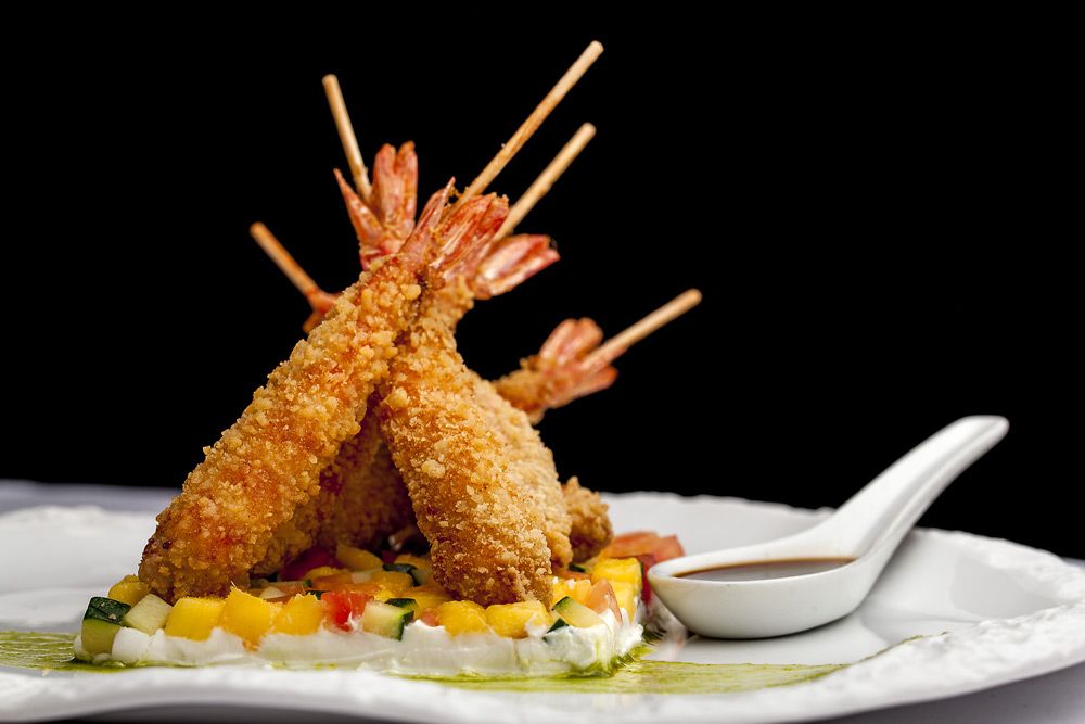 Langostinos Panko En Brocheta Langostinos Torpedo ABOCADOS Langostinos Panko En Brocheta Langostinos Torpedo ABOCADOS